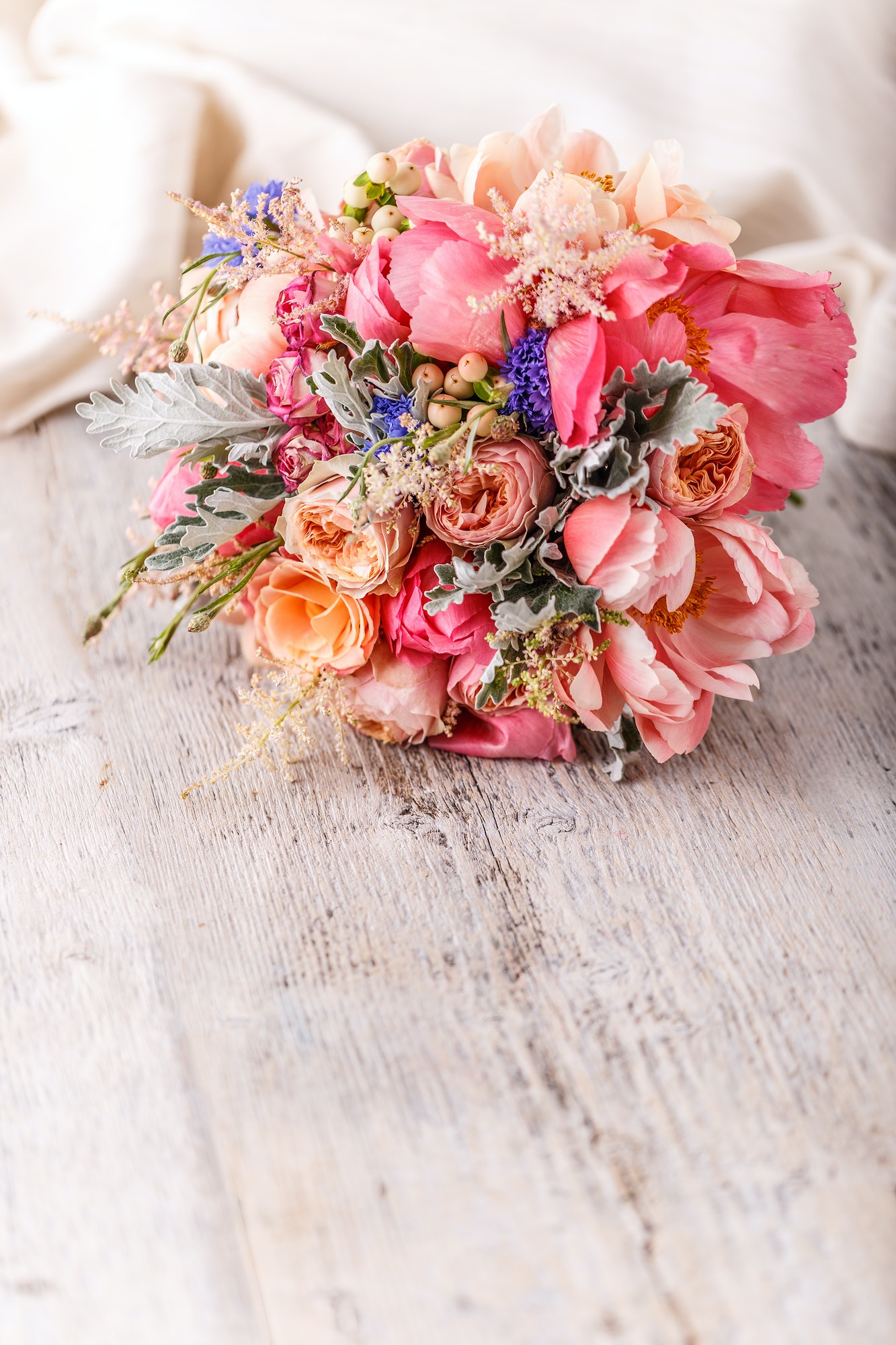 Wedding flowers, bridal bouquet